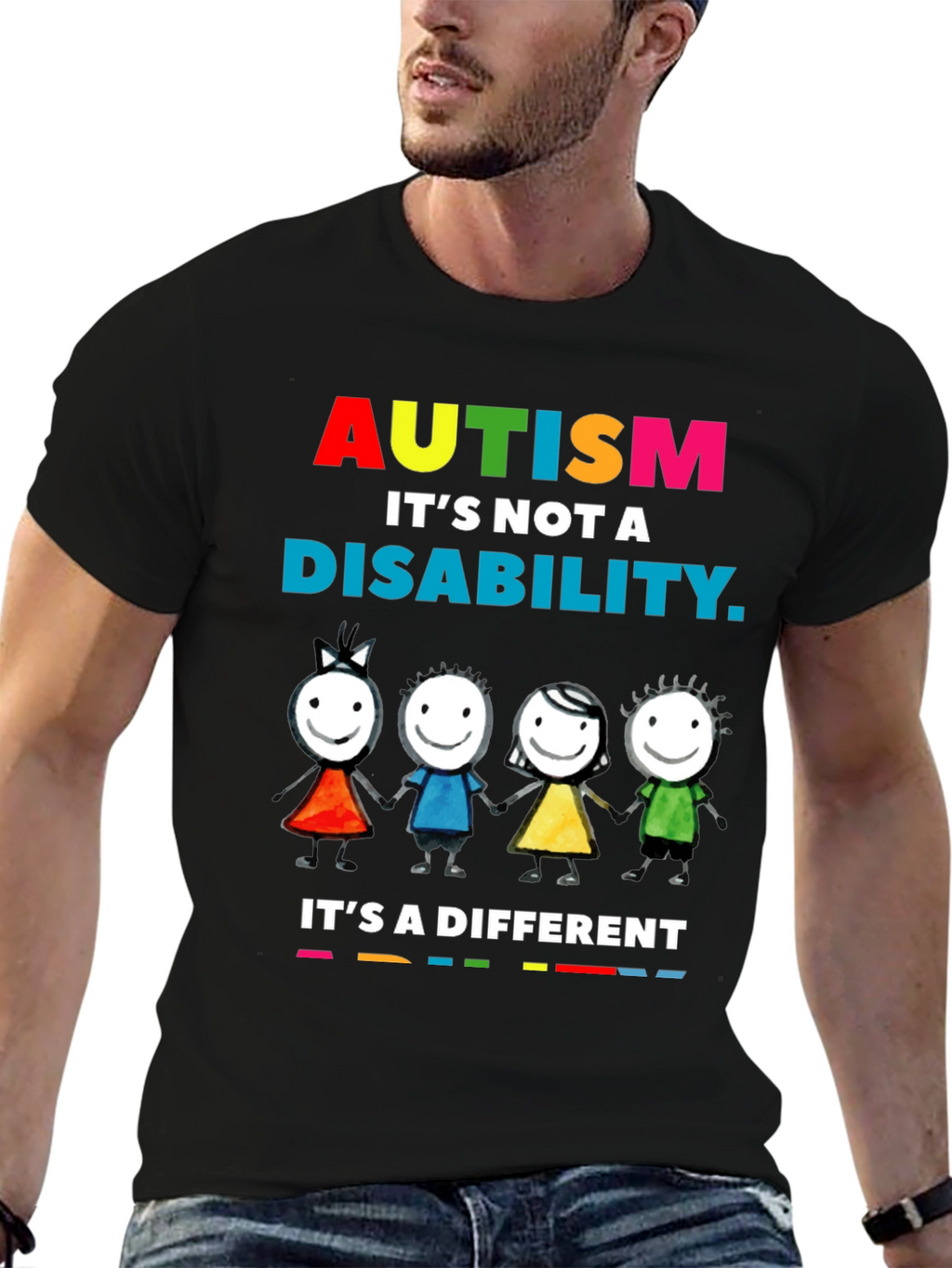 Autism Awareness Graphic T-Shirt