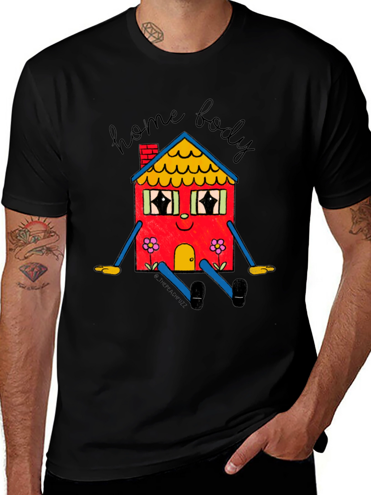 Home Body Graphic T-Shirt