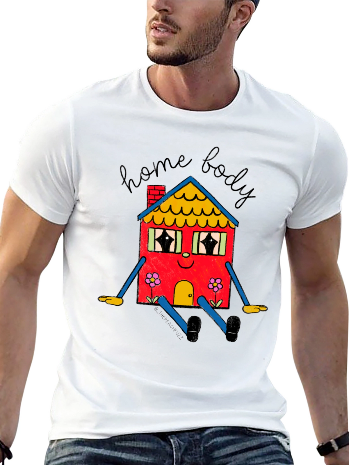 Home Body Graphic T-Shirt