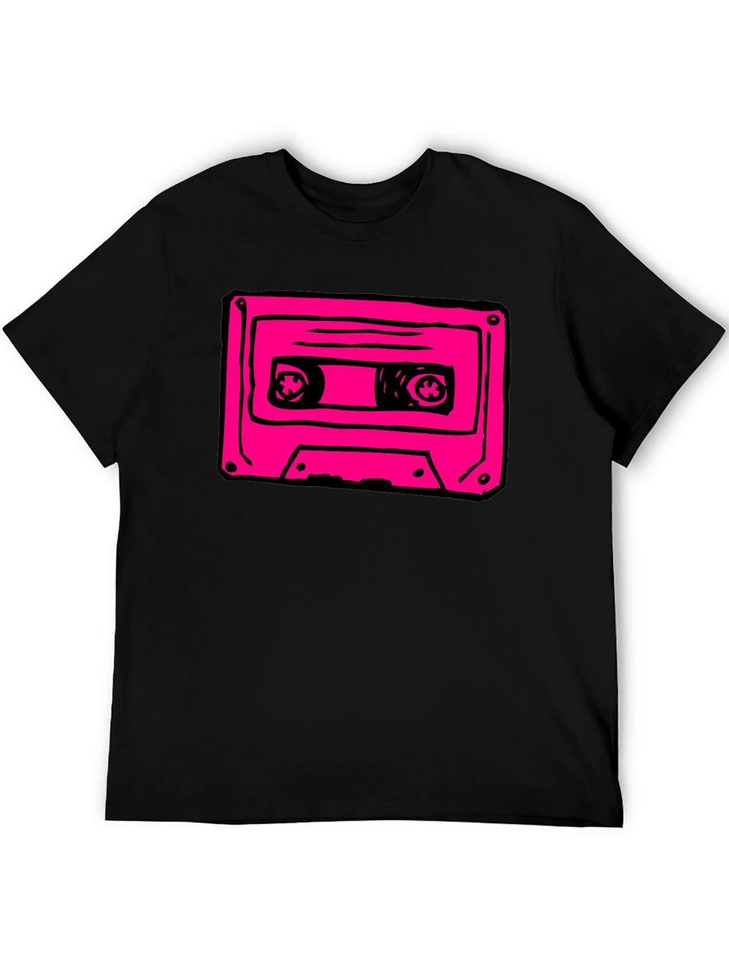 Retro Cassette Tape Graphic T-Shirt