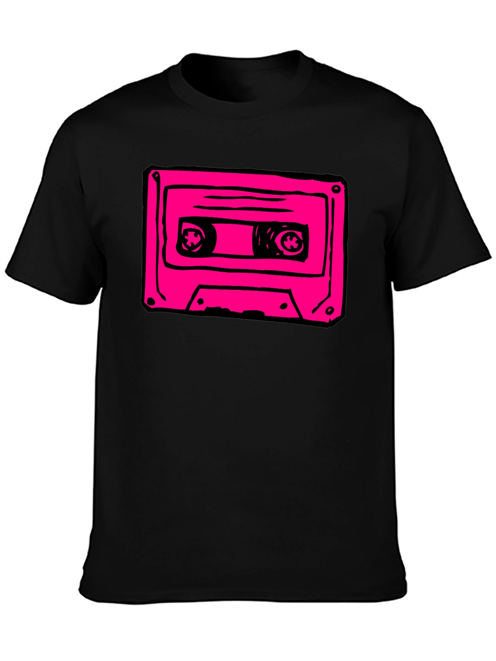 Retro Cassette Tape Graphic T-Shirt