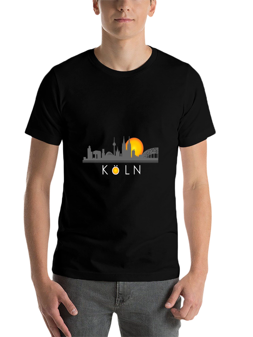 Cologne Skyline T-Shirt - City Silhouette Tee