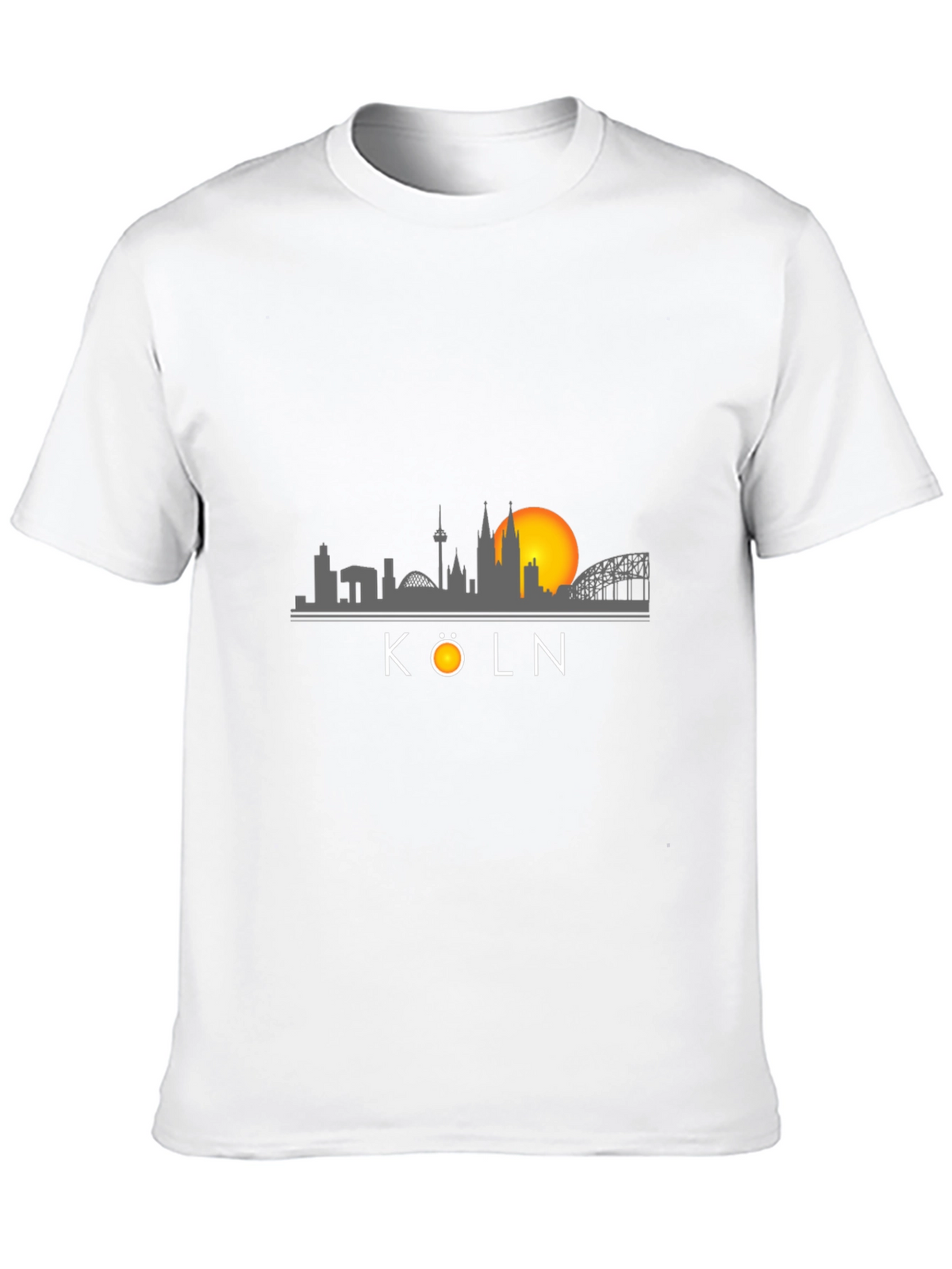 Cologne Skyline T-Shirt - City Silhouette Tee