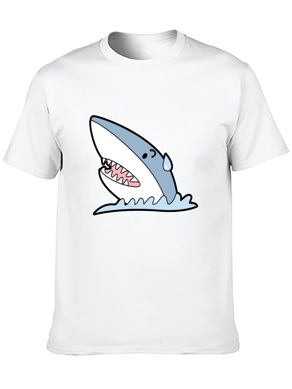 Shark Graphic T-Shirt - Black