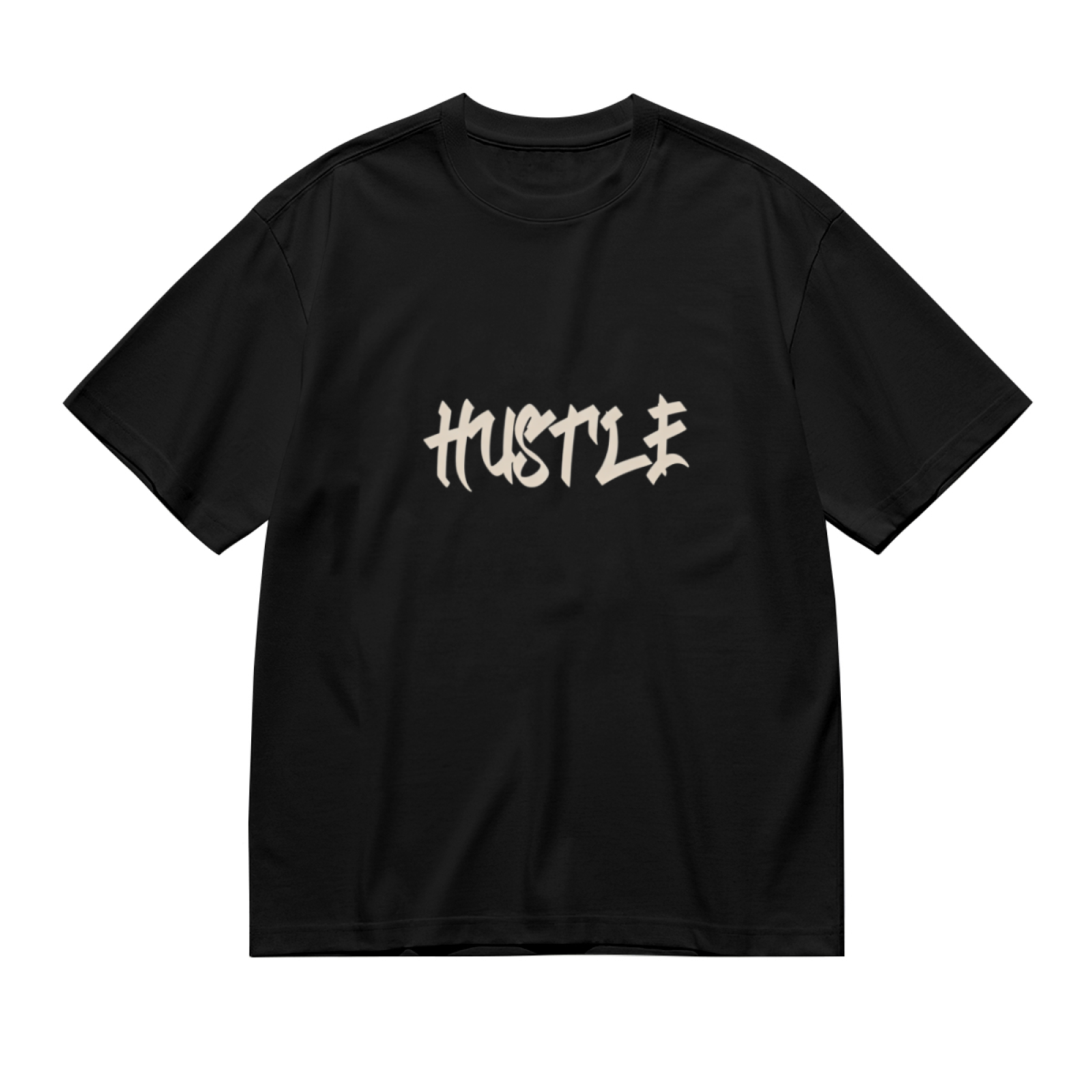 Graffiti Style Hustle Urban Streetwear T-Shirt
