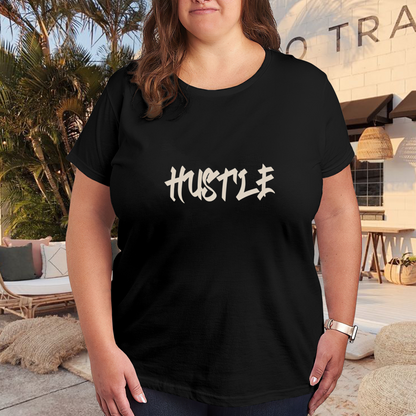 Graffiti Style Hustle Urban Streetwear T-Shirt
