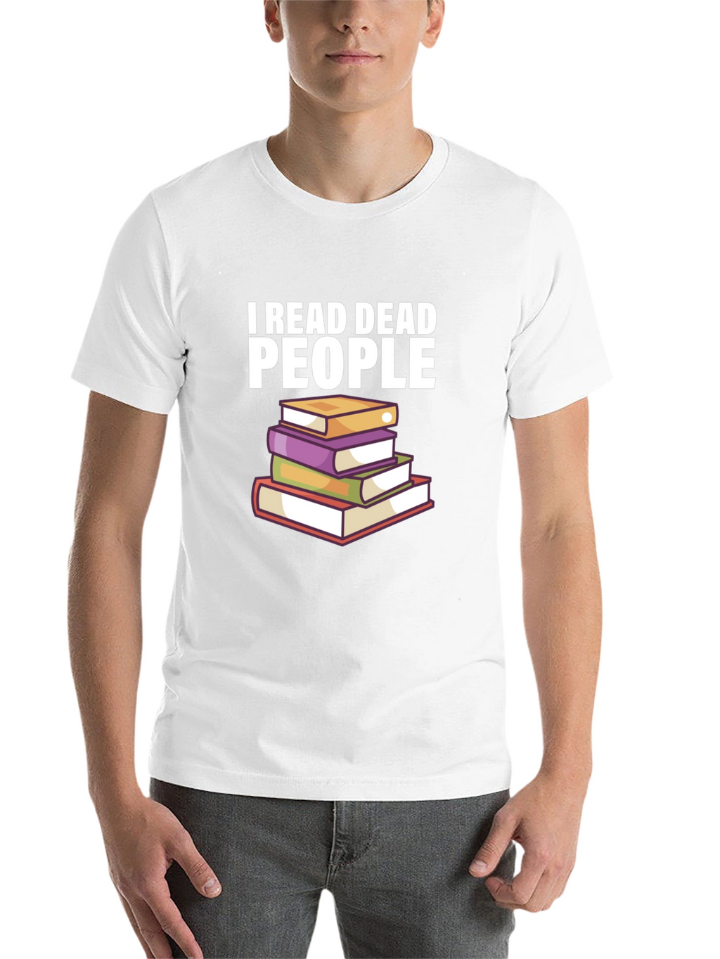 I Read Dead People Graphic Tee