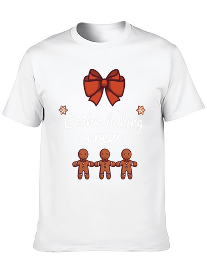 Cookie Baking Crew Holiday T-Shirt