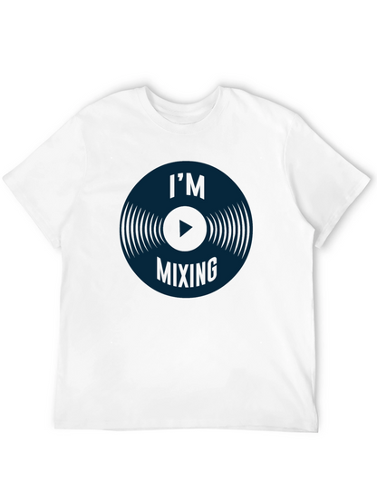 DJ Mixing Vinyl Record T-Shirt