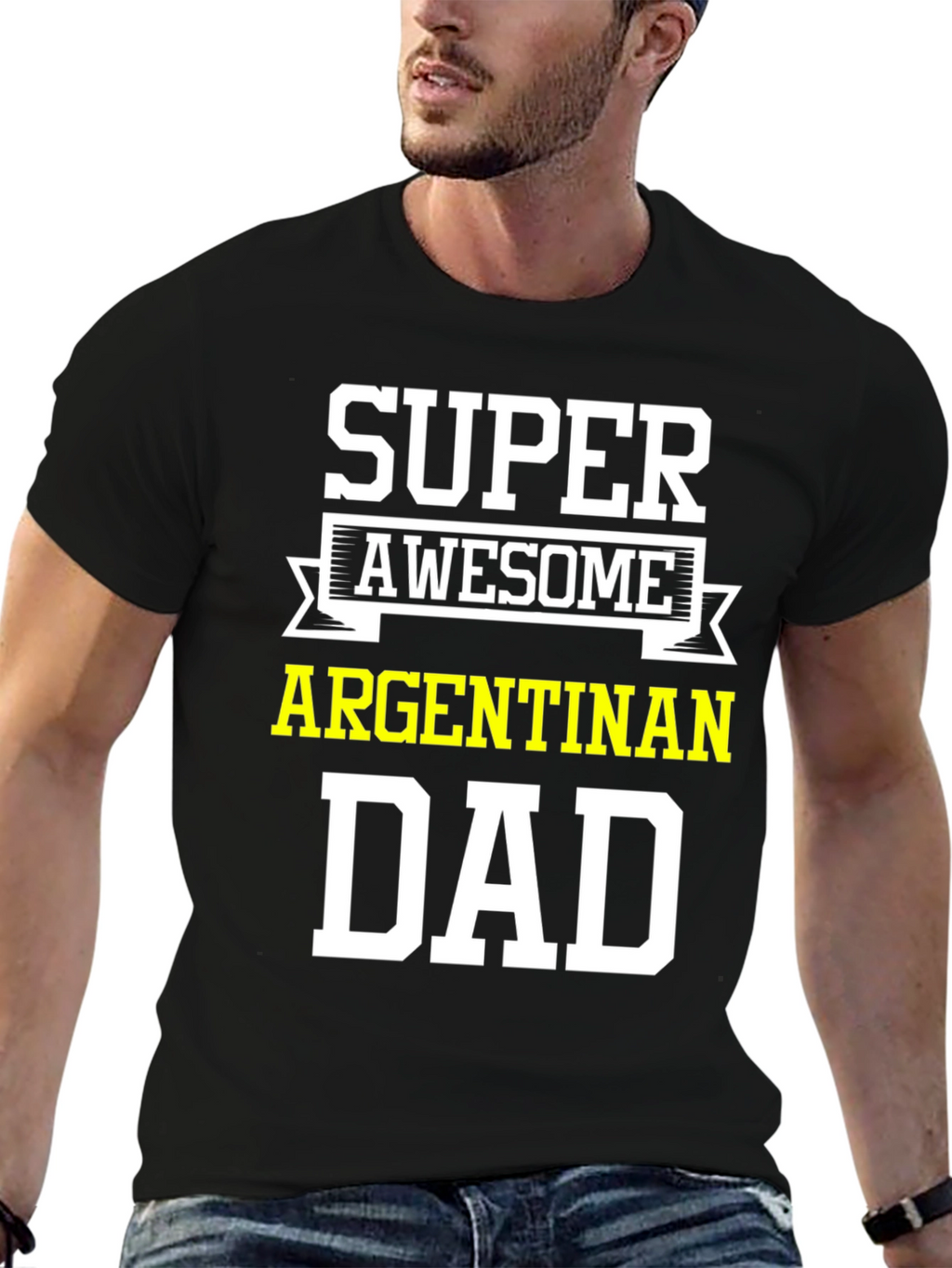Super Awesome Argentinan Dad T-Shirt