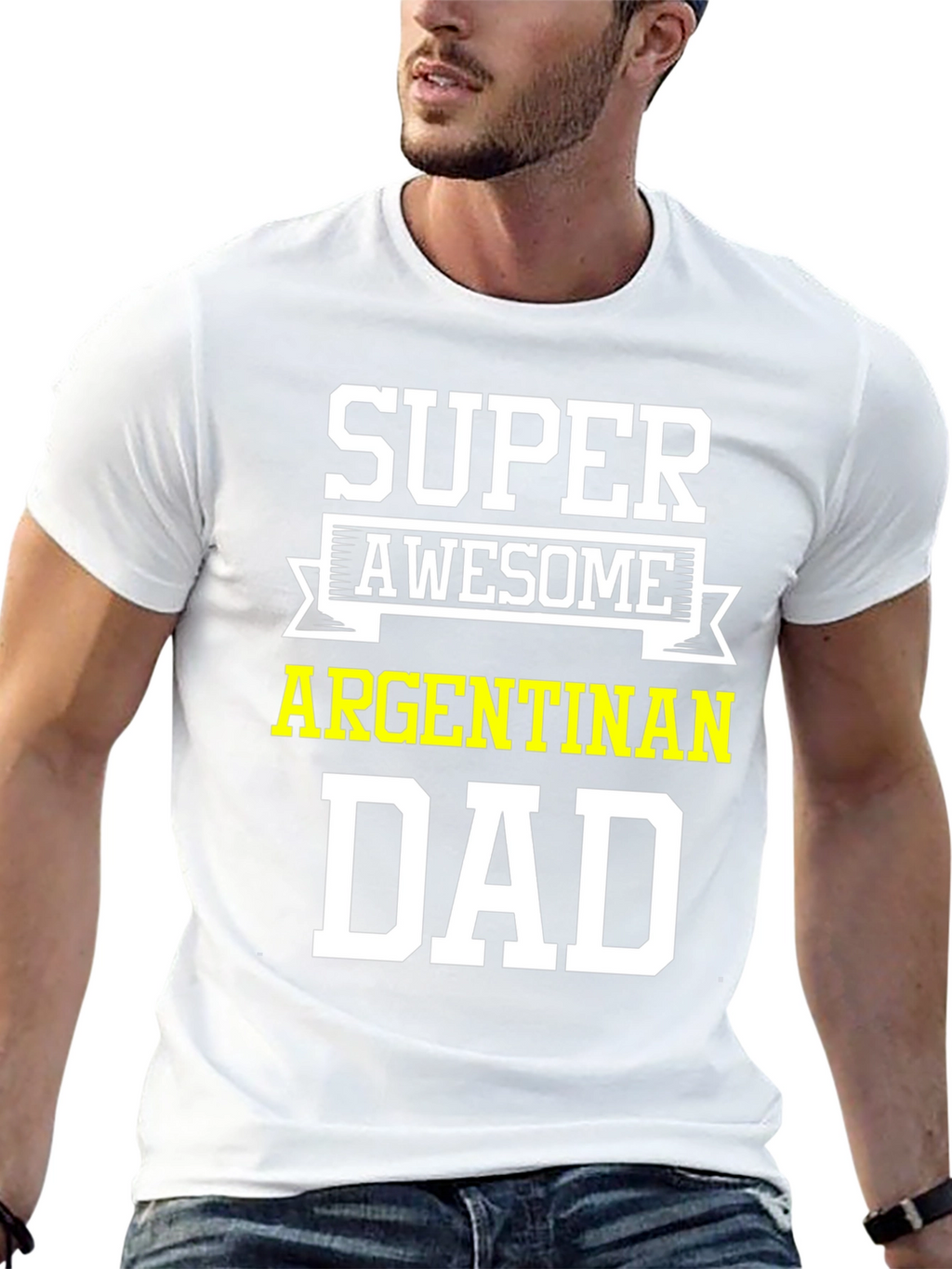 Super Awesome Argentinan Dad T-Shirt