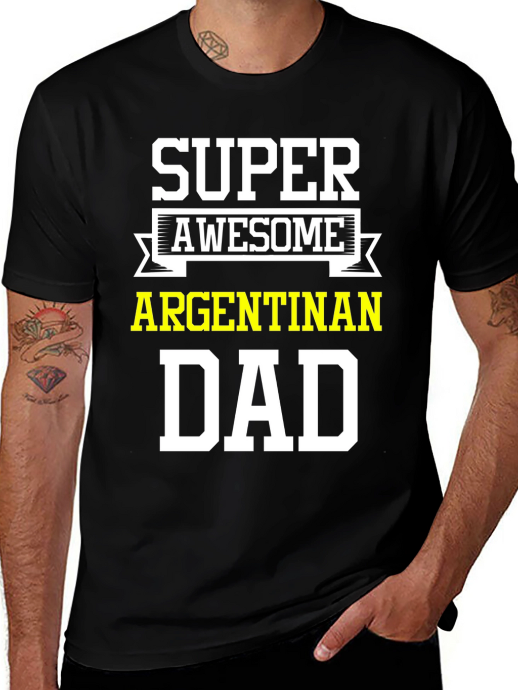 Super Awesome Argentinan Dad T-Shirt