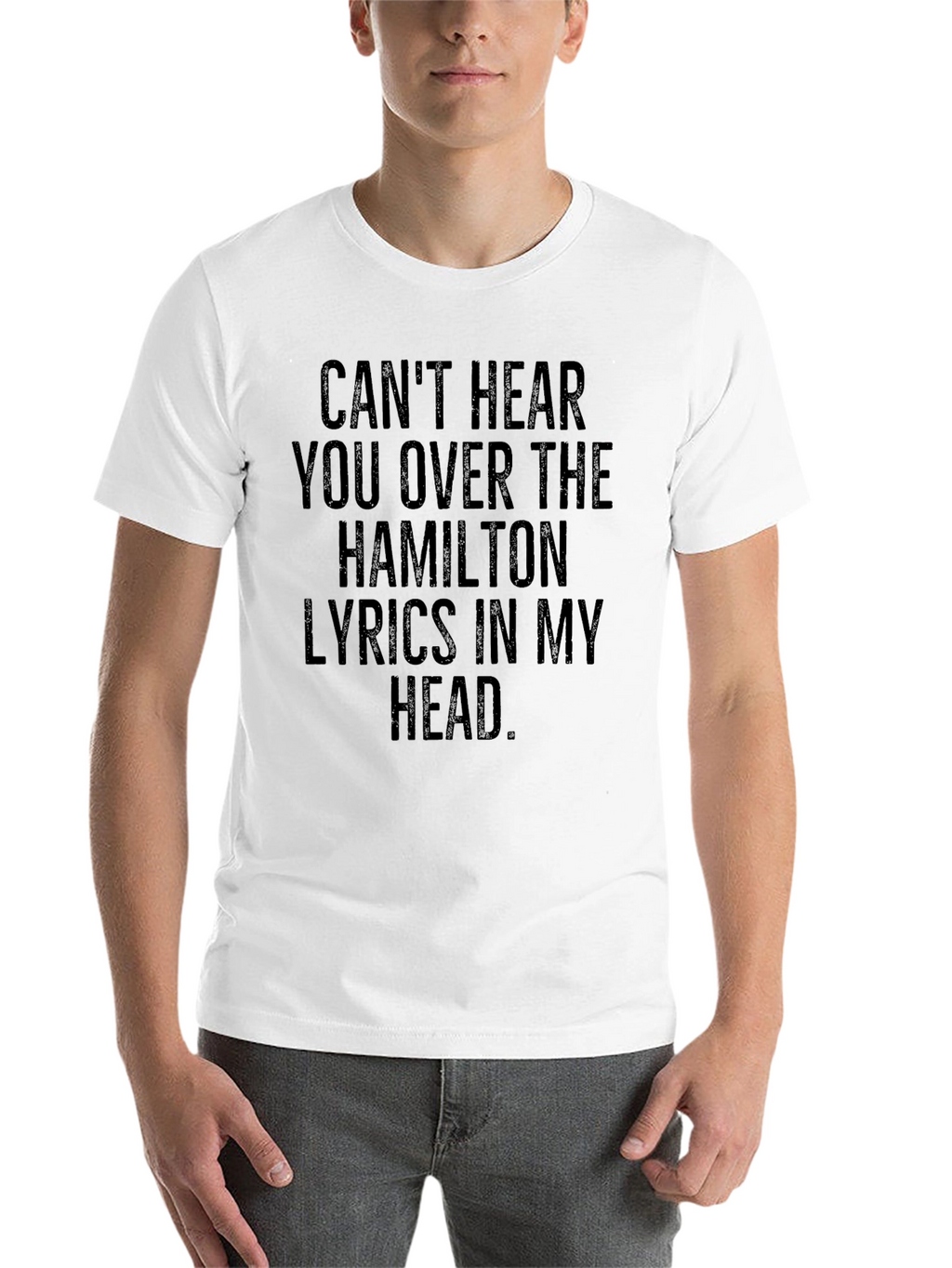Hamilton Lyrics Tee - Black T-Shirt