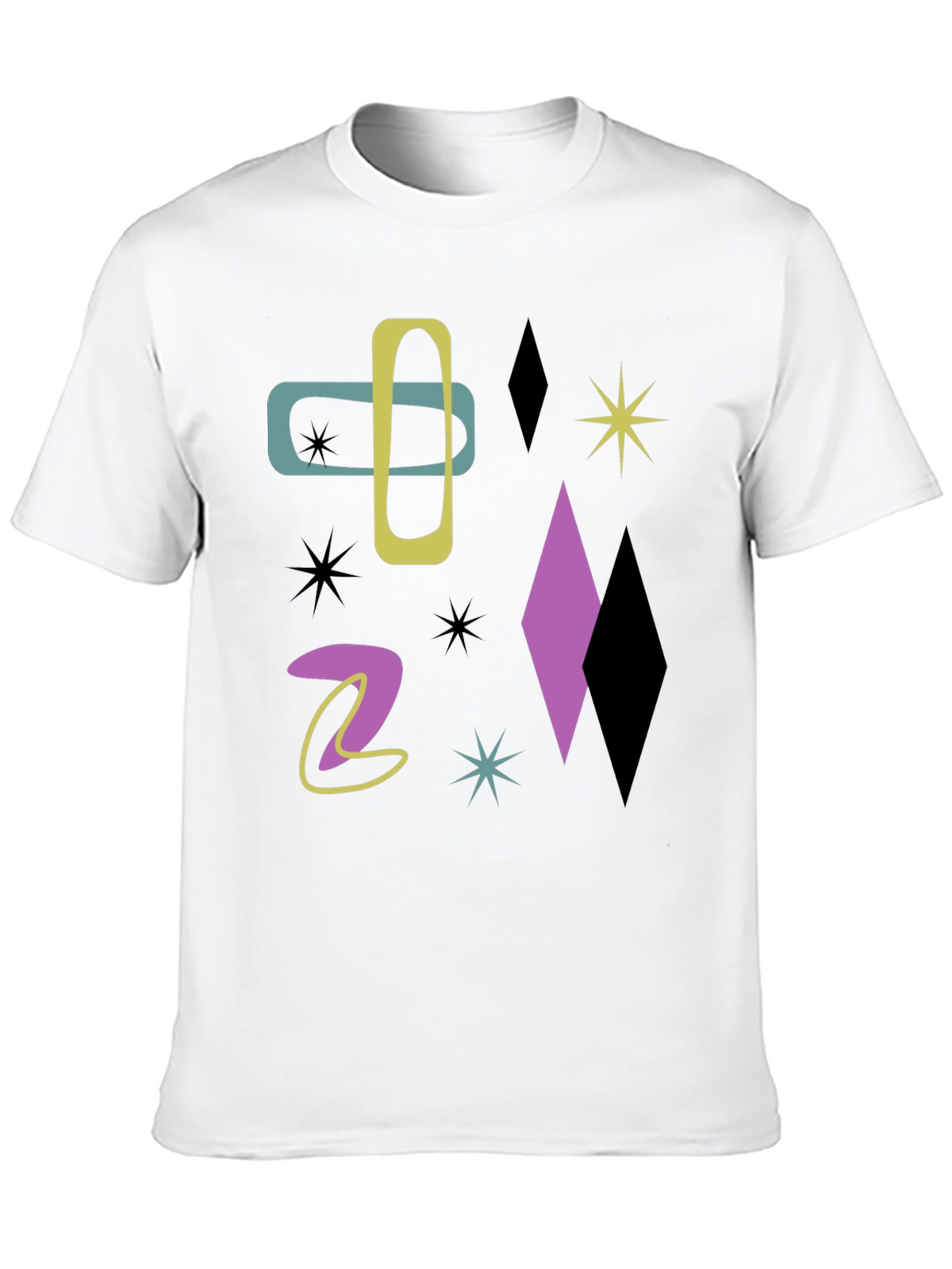 Mid-Century Modern Atomic Era Graphic T-Shirt
