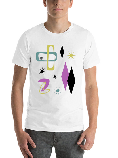 Mid-Century Modern Atomic Era Graphic T-Shirt