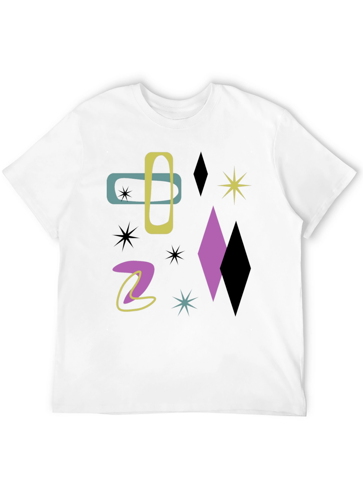 Mid-Century Modern Atomic Era Graphic T-Shirt