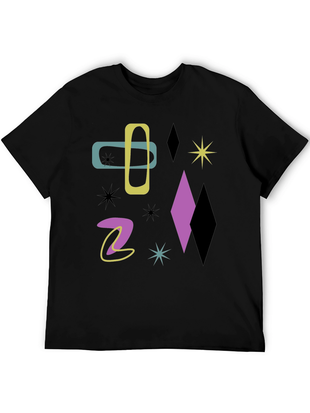 Mid-Century Modern Atomic Era Graphic T-Shirt