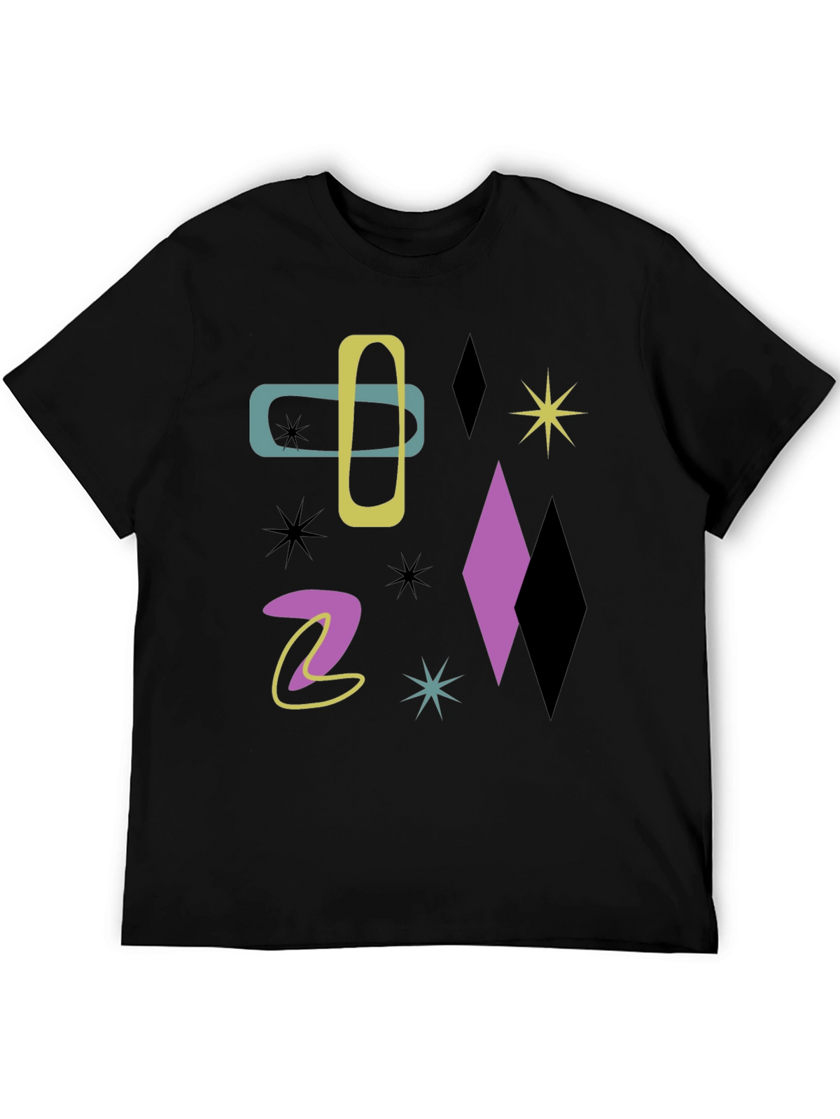 Mid-Century Modern Atomic Era Graphic T-Shirt