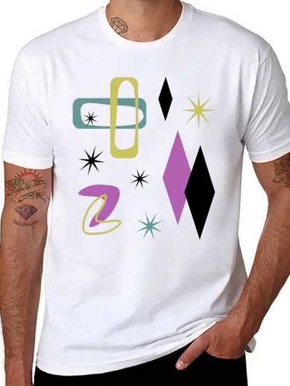 Mid-Century Modern Atomic Era Graphic T-Shirt