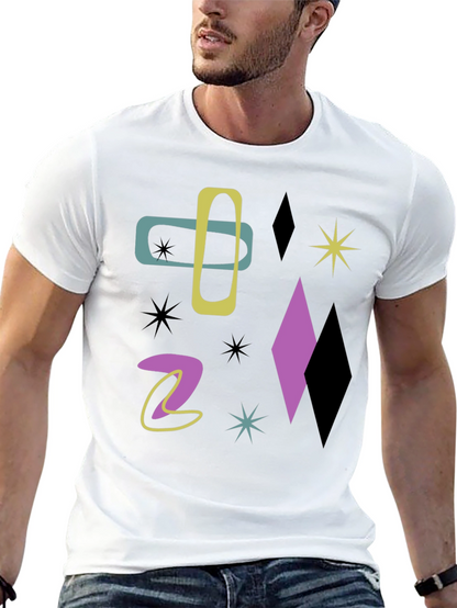 Mid-Century Modern Atomic Era Graphic T-Shirt