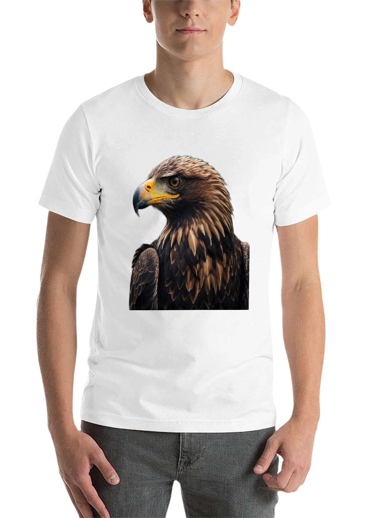 Eagle Graphic Tee - Majestic Bird Design