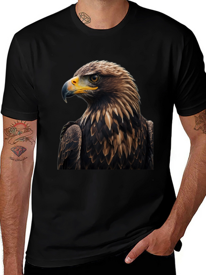 Eagle Graphic Tee - Majestic Bird Design
