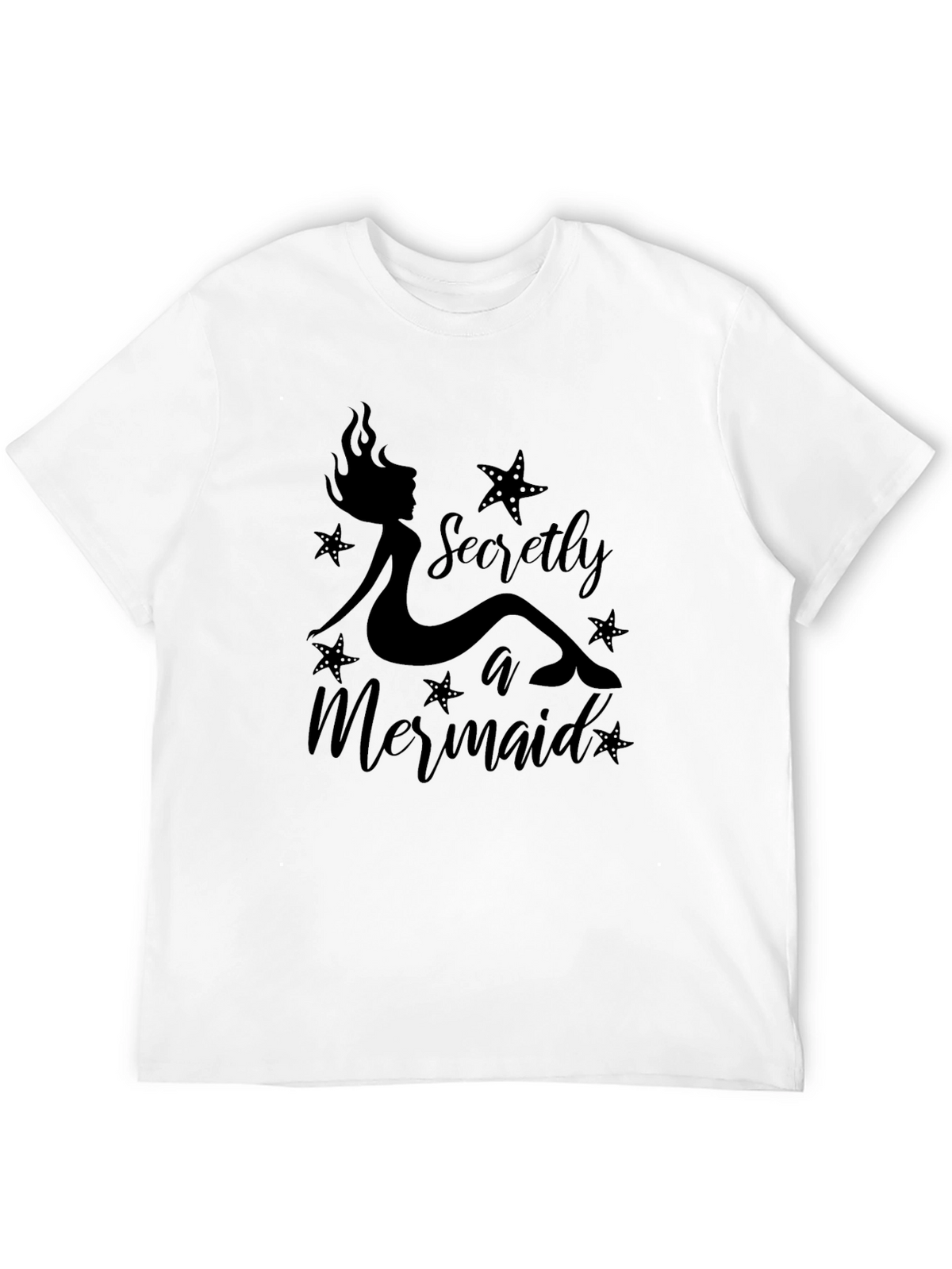 Secretly a Mermaid Graphic Tee