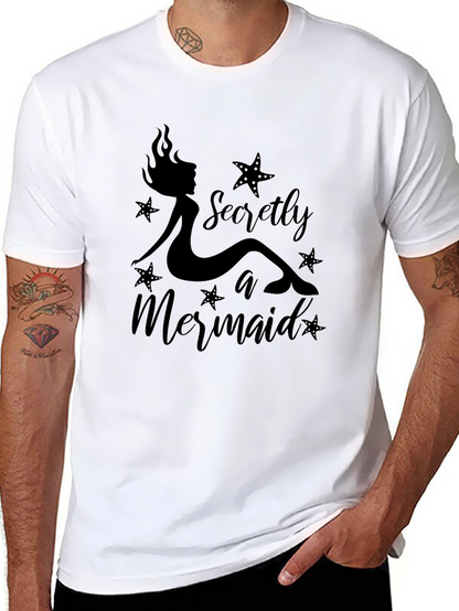 Secretly a Mermaid Graphic Tee
