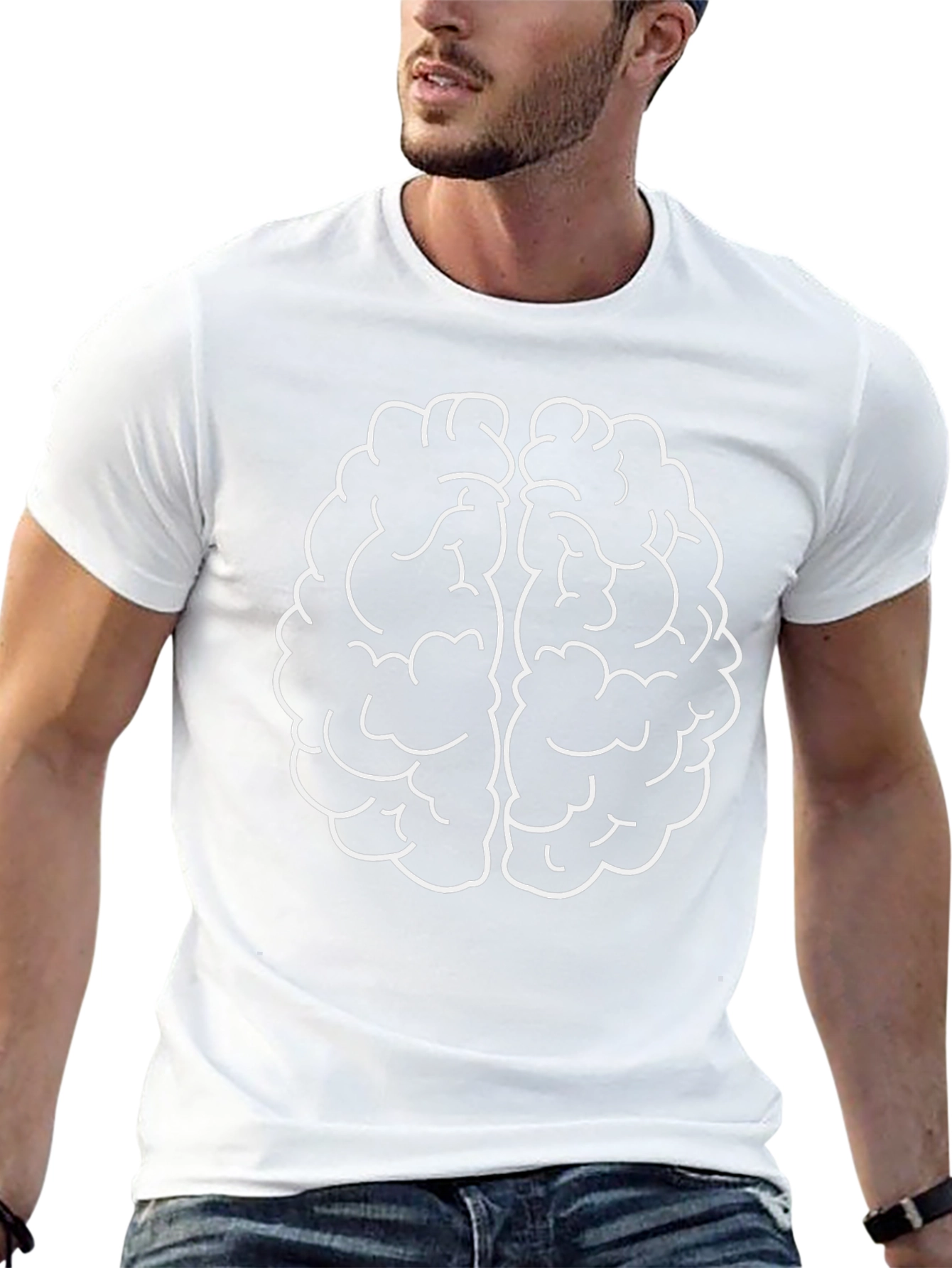 Brain Graphic T-Shirt - Think Boldly!