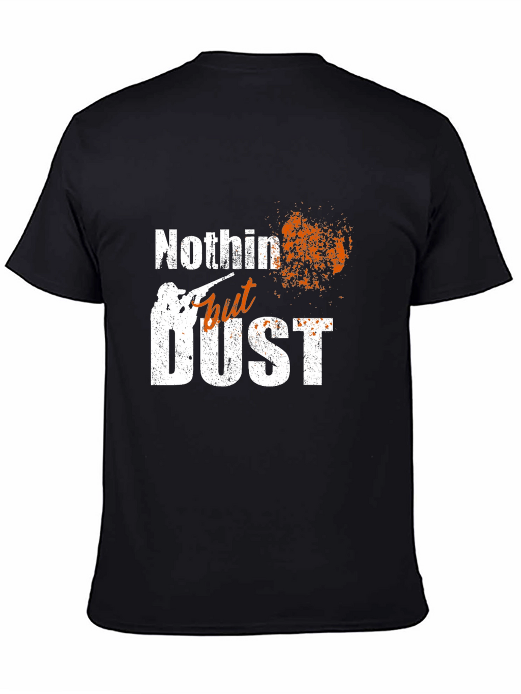 Nothin But Dust Mens Black Graphic Tee