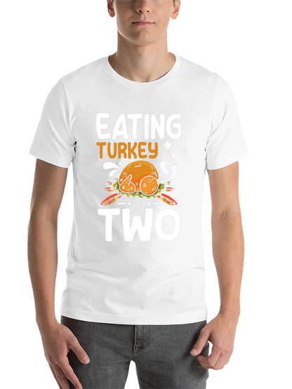 Eating Turkey For Two Thanksgiving Pregnancy T-Shirt
