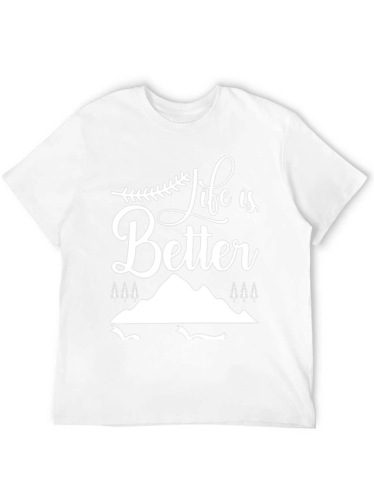Life is Better Graphic Tee - Black