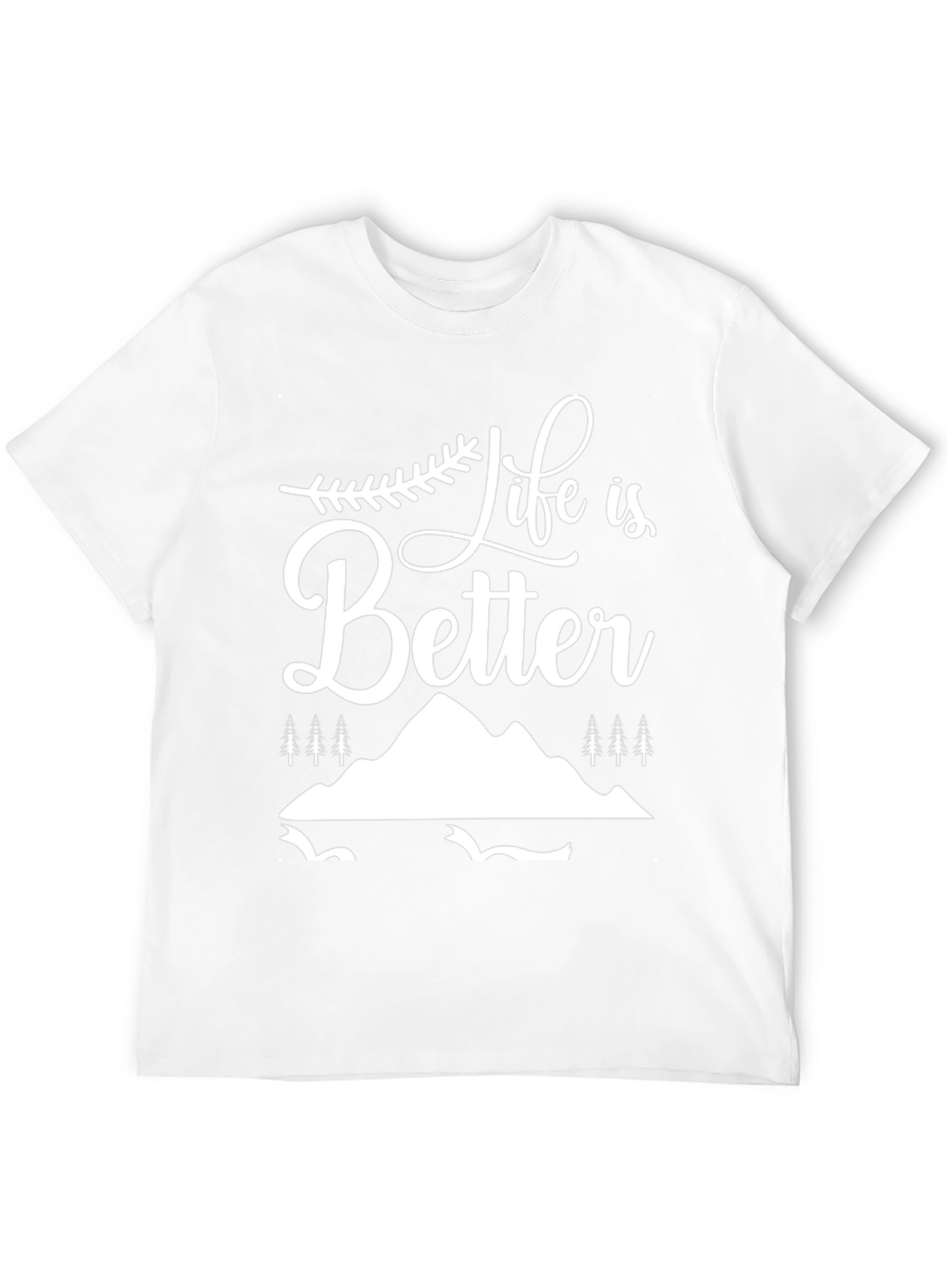Life is Better Graphic Tee - Black