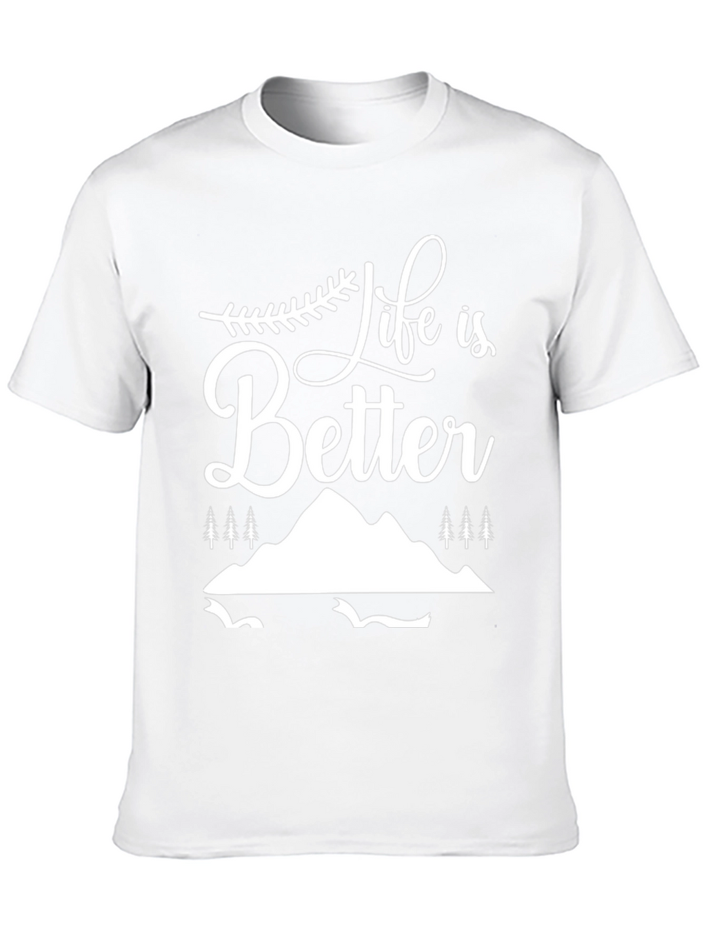 Life is Better Graphic Tee - Black