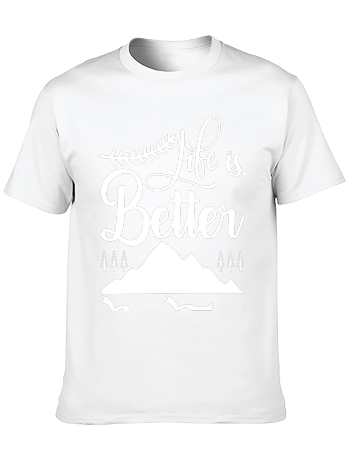 Life is Better Graphic Tee - Black