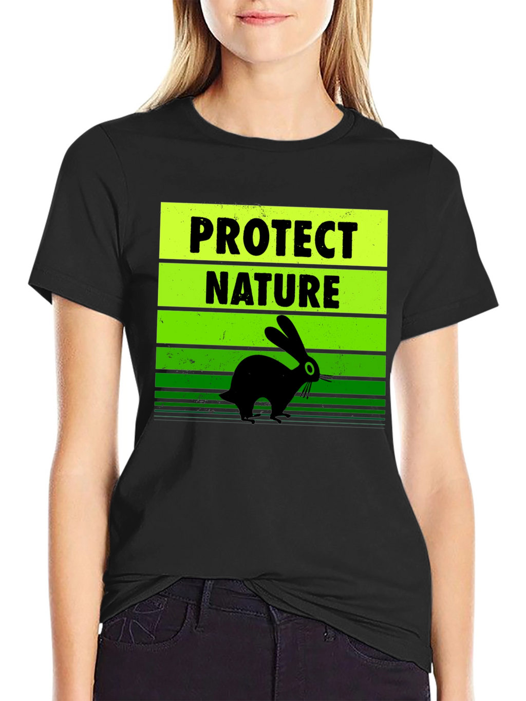 Protect Nature Rabbit T-Shirt