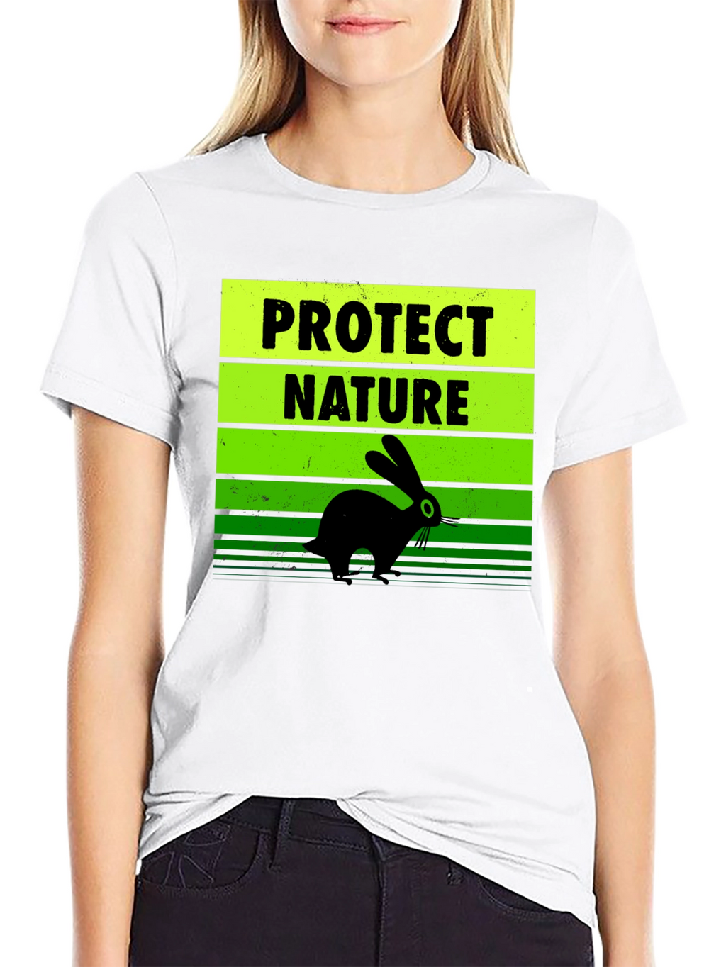 Protect Nature Rabbit T-Shirt
