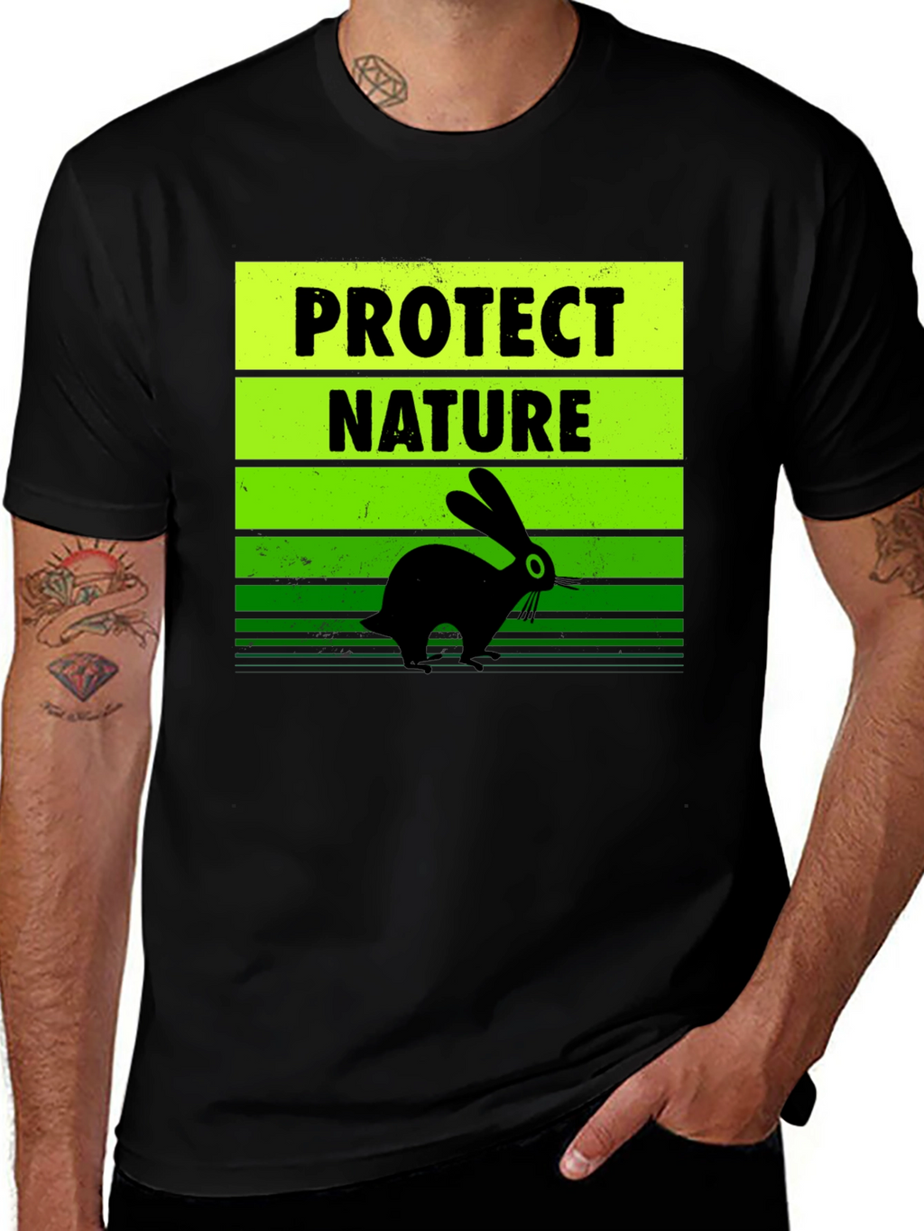 Protect Nature Rabbit T-Shirt