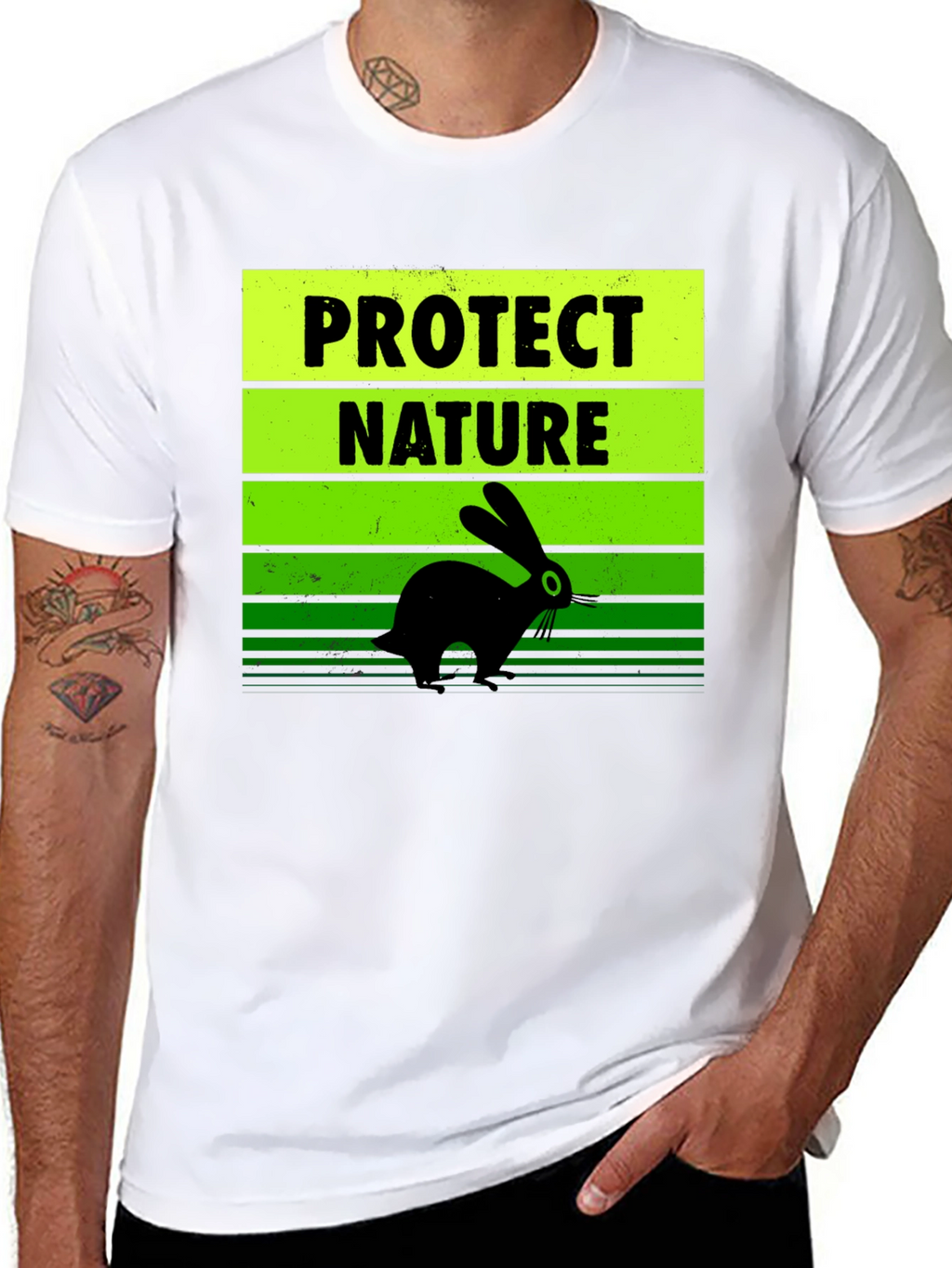 Protect Nature Rabbit T-Shirt