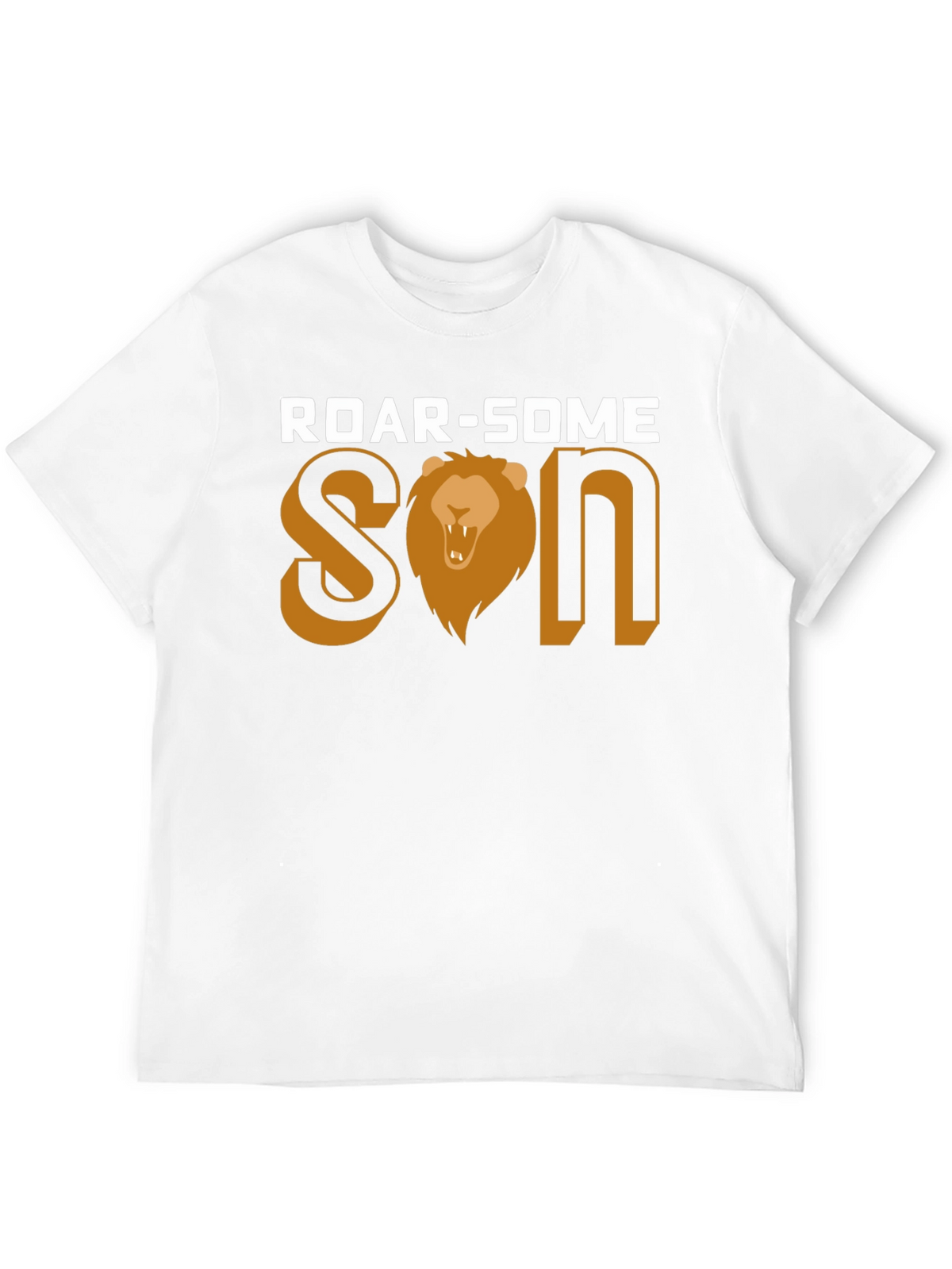 Roar-Some Son Graphic Tee - Lion Design