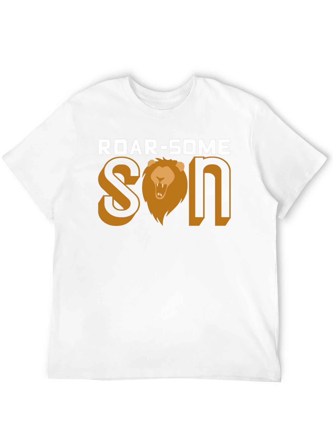 Roar-Some Son Graphic Tee - Lion Design