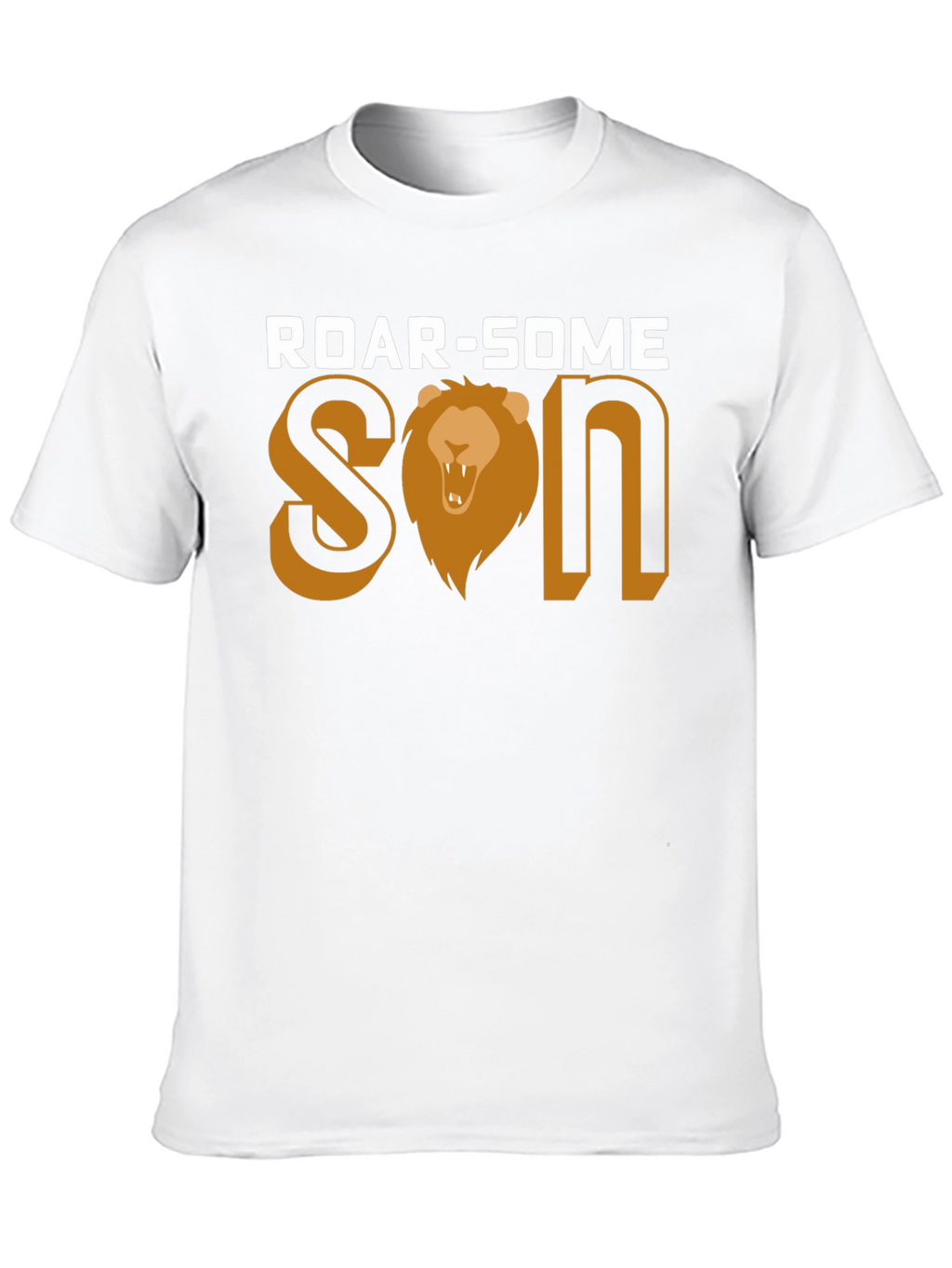 Roar-Some Son Graphic Tee - Lion Design