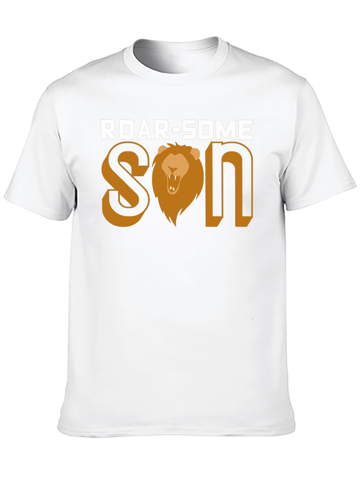 Roar-Some Son Graphic Tee - Lion Design