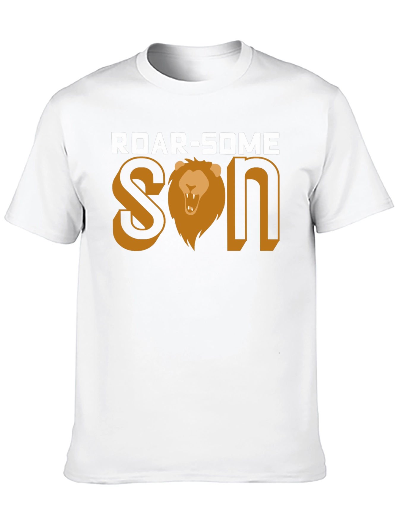 Roar-Some Son Graphic Tee - Lion Design