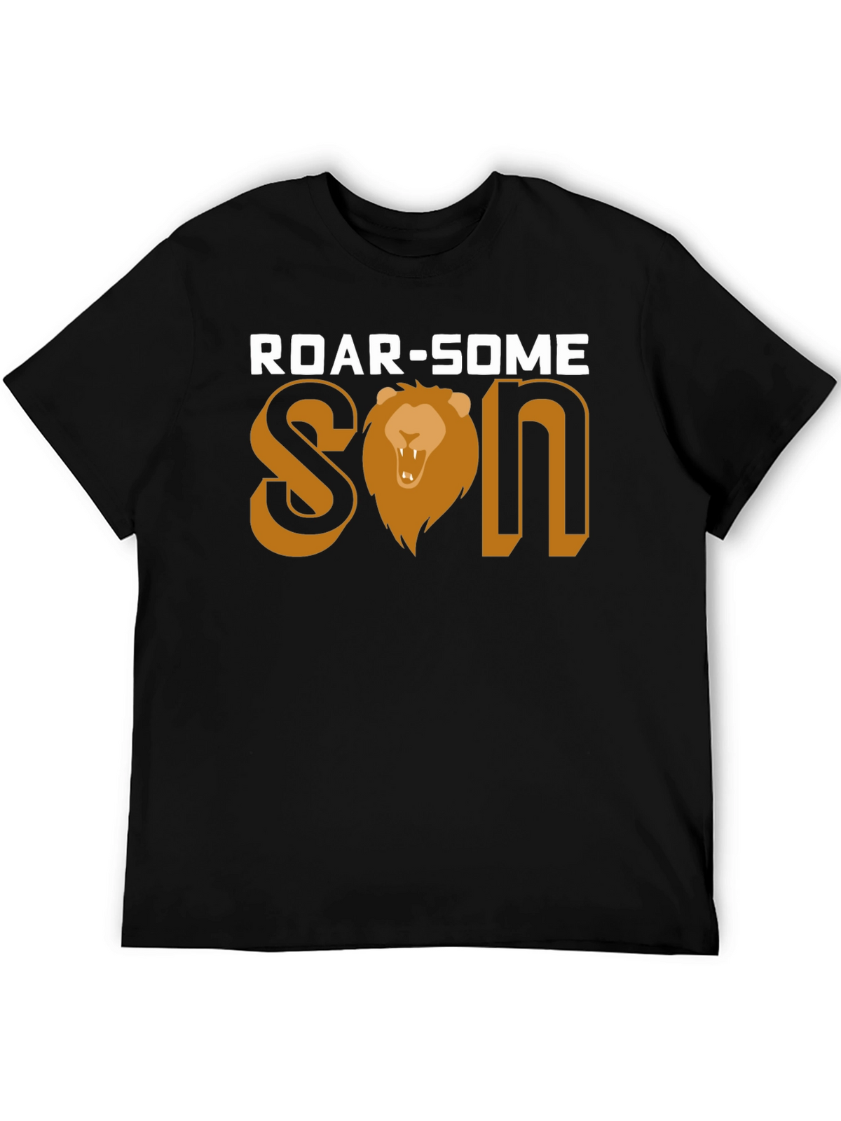 Roar-Some Son Graphic Tee - Lion Design