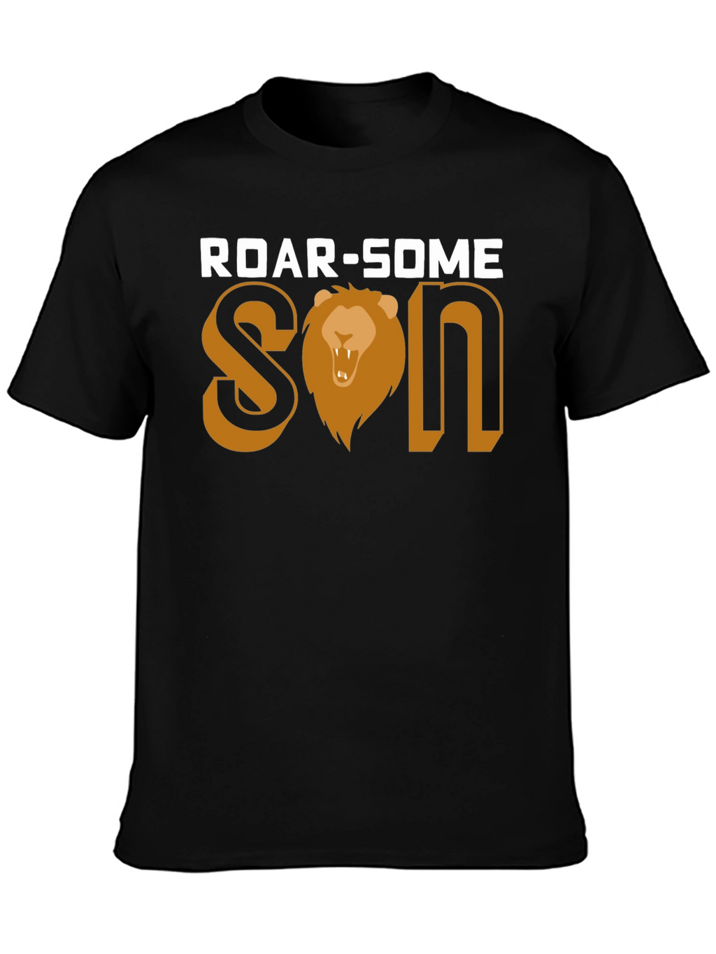 Roar-Some Son Graphic Tee - Lion Design