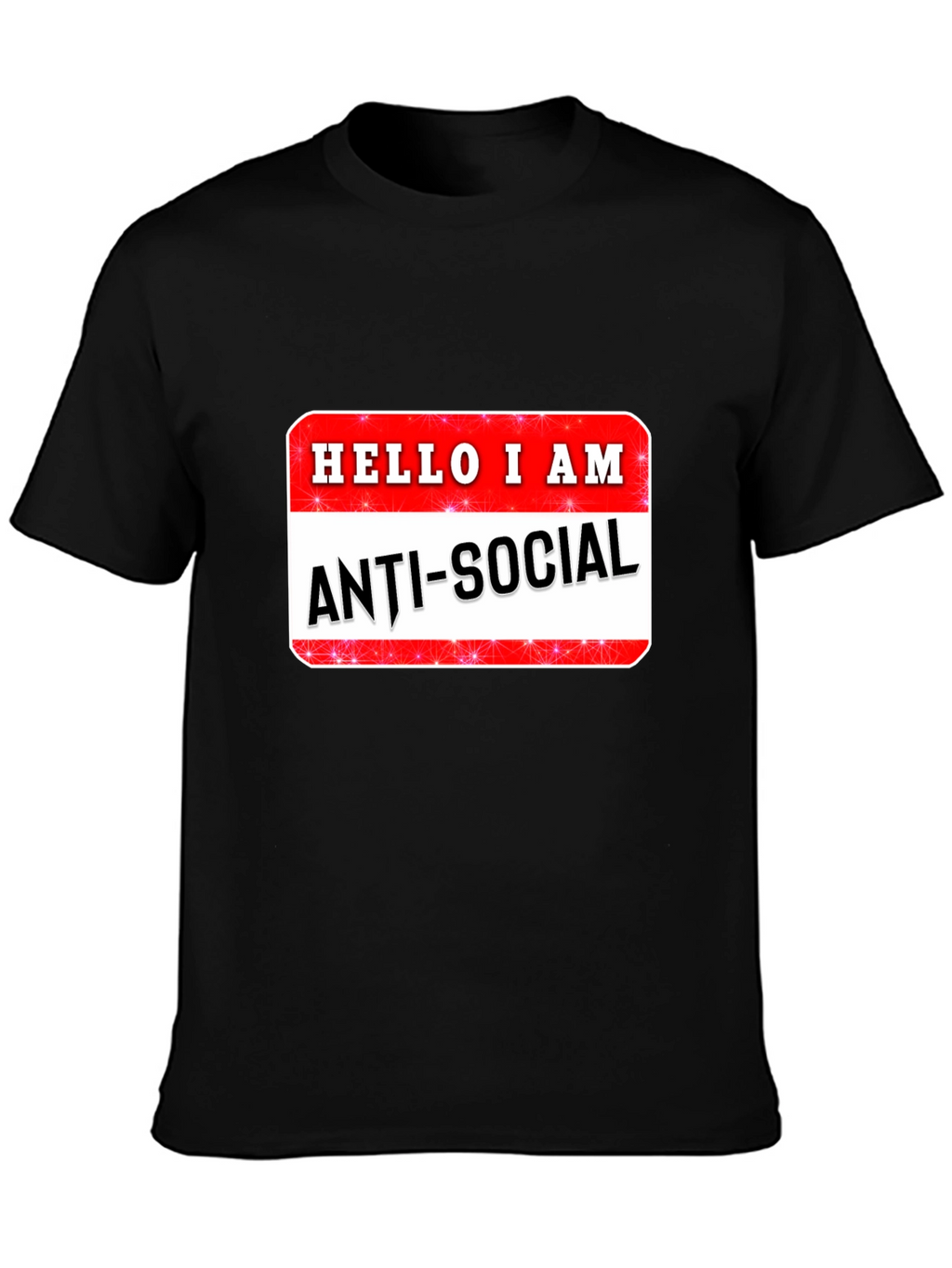 Anti-Social Graphic T-Shirt - Introvert Humor Tee