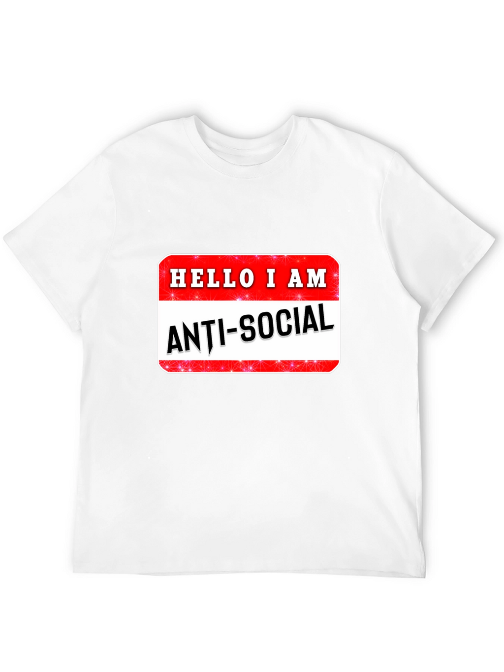 Anti-Social Graphic T-Shirt - Introvert Humor Tee