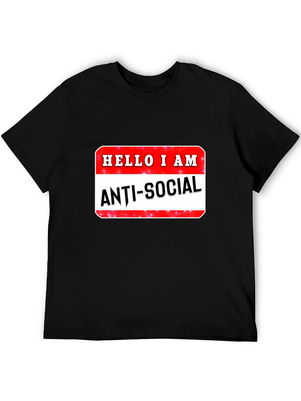 Anti-Social Graphic T-Shirt - Introvert Humor Tee