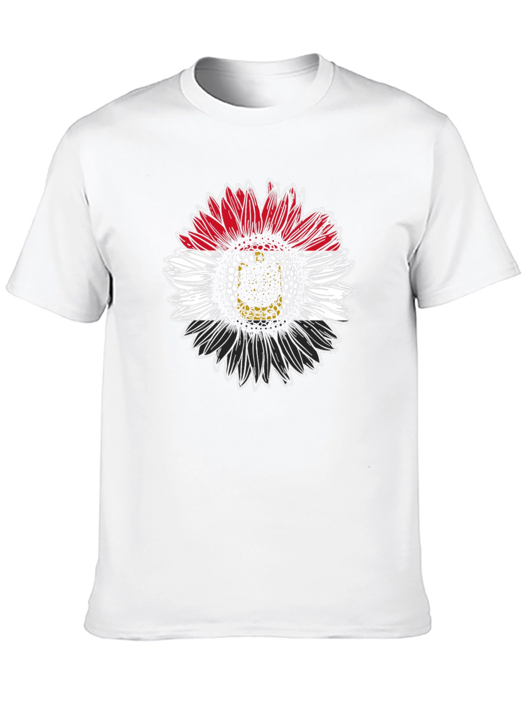 Egyptian Flag Sunflower Graphic Tee